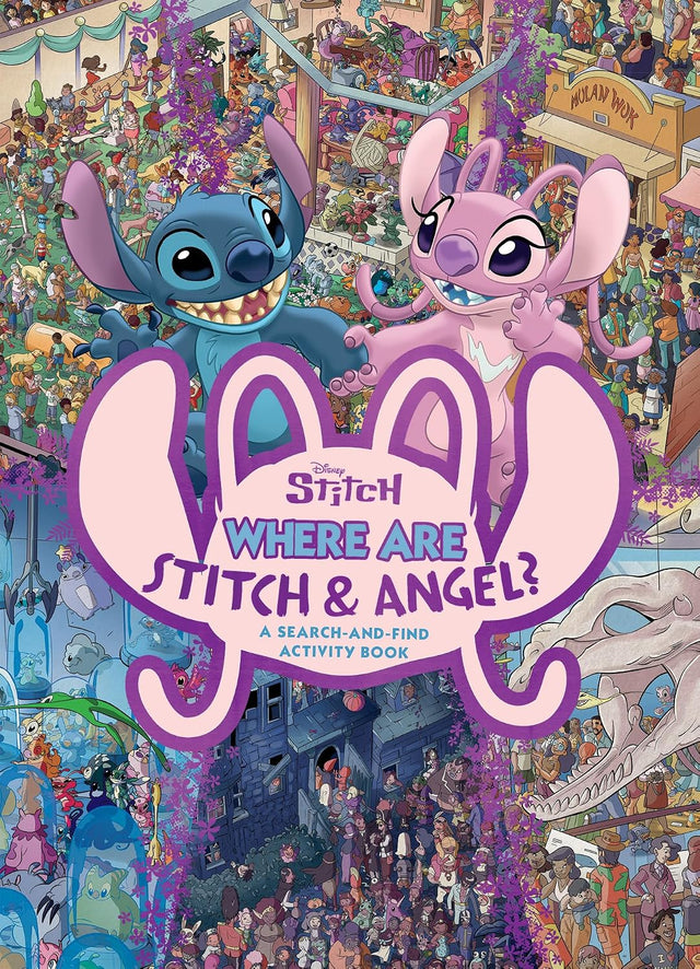 Where are Stitch and Angel?: A Search-and-Find Activity Book (Disney)