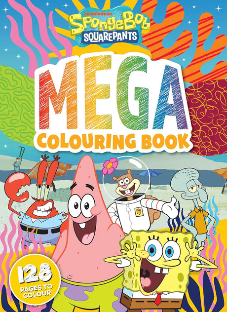 SpongeBob SquarePants: Mega Colouring Book (Nickelodeon)