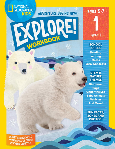 National Geographic Kids: Explore! Workbook Year 1 (Disney)