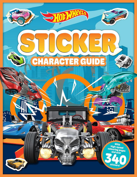 Hot Wheels: Sticker Character Guide (Mattel)