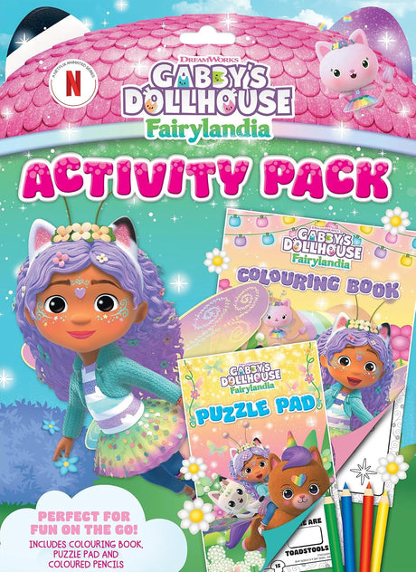 Gabby's Dollhouse Fairylandia: Activity Pack (DreamWorks)