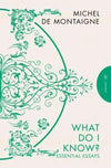 What Do I Know?