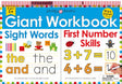 Giant Wipe Clean Workbook: First Number Skills / Sight Words