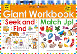 Giant Wipe Clean Workbook: Seek & Find / Match It!