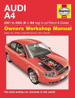 Audi A4 Petrol & Diesel (01 - 04) Haynes Repair Manual