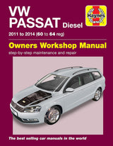 Volkswagen Passat Diesel (11-14) 60 to 64 Haynes Repair Manual