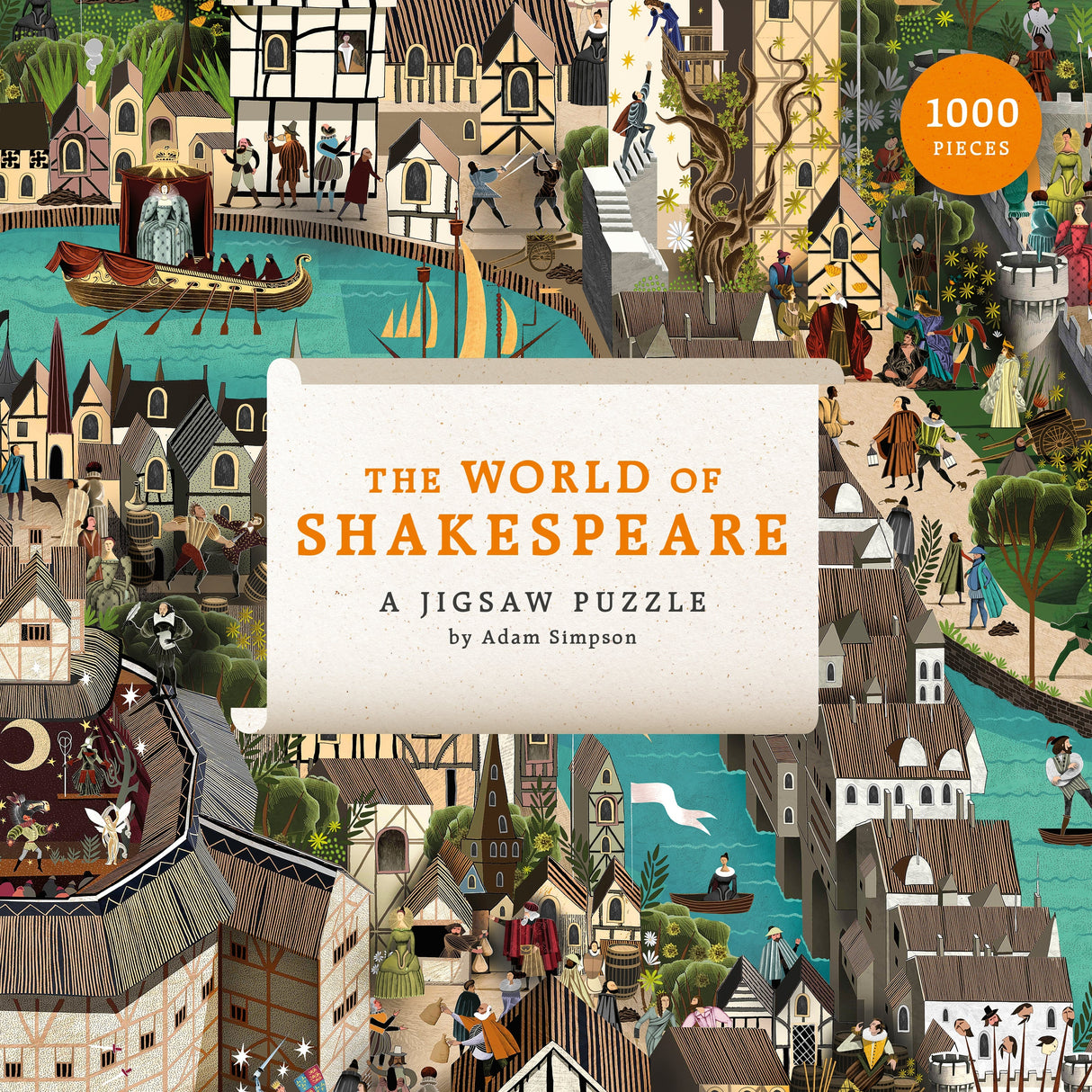 The World of Shakespeare - 1000 Piece Jigsaw Puzzle