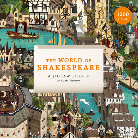 The World of Shakespeare - 1000 Piece Jigsaw Puzzle