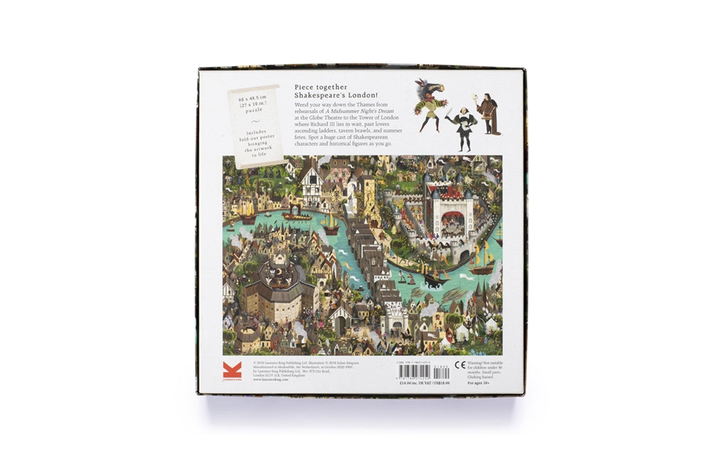 The World of Shakespeare - 1000 Piece Jigsaw Puzzle
