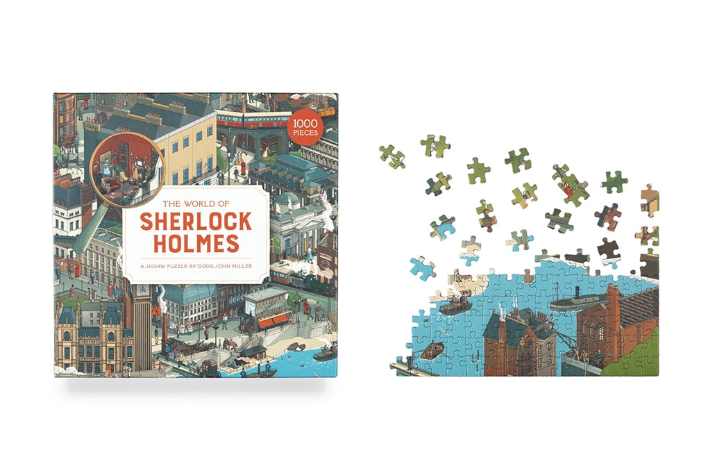 The World of Sherlock Holmes - 1000 Piece Jigsaw Puzzle