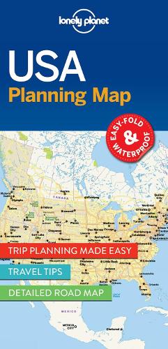 Lonely Planet USA Planning Map