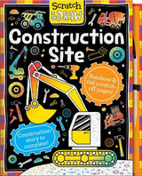 Scratch and Draw Construction Site - Scratch Art Activity Book