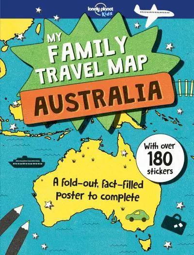 Lonely Planet Kids My Family Travel Map - Australia