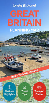 Lonely Planet Great Britain Planning Map
