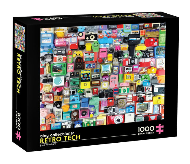 Tiny Collections Retro Tech 1000-Piece Puzzle