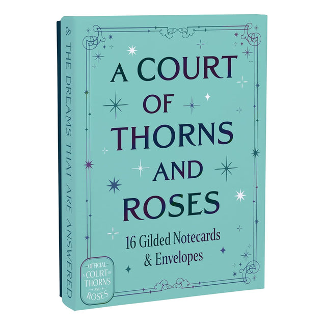 A Court of Thorns and Roses Official Gilded Notecards