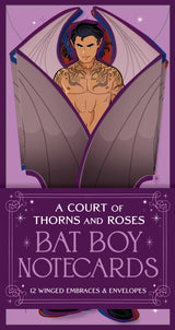 Court of Thorns and Roses Official Bat Boy Notecards