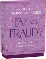 Court of Thorns and Roses Official Fae or Fraud? Game
