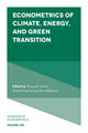 Econometrics of Climate, Energy, and Green Transition