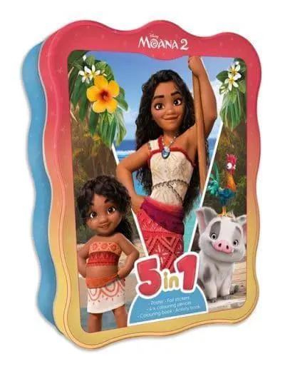 Disney Moana 2: 5-in-1 Activity Tin