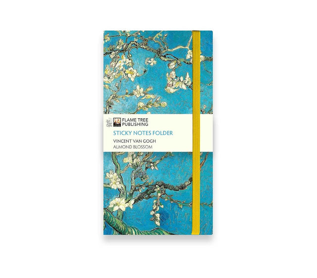 Vincent van Gogh: Almond Blossom Flame Tree Sticky Notes Folder