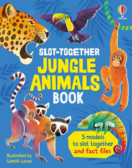 Slot-Together Jungle Animals Book