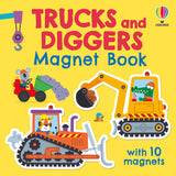 Trucks and Diggers Magnet Book