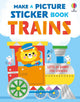 Make a Picture Sticker Book Trains