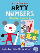 Arty Mouse Arty Numbers Wipe Clean Flash Cards