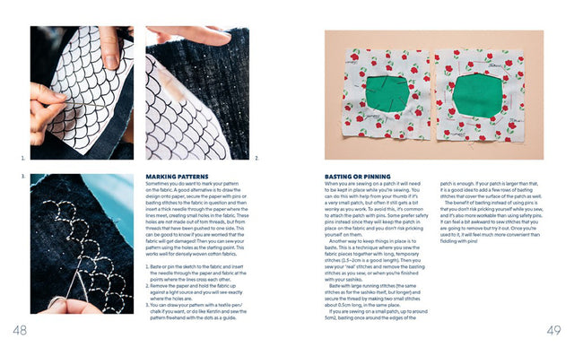 Mending with Sashiko