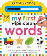 My First Wipe Clean: Words