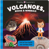 Priddy Explorers Volcanoes, Rocks and Minerals