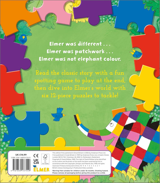 The Elmer Jigsaw Book