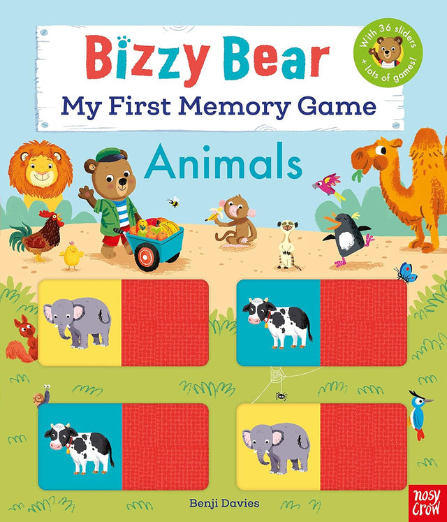 Bizzy Bear: My First Memory Game Book: Animals