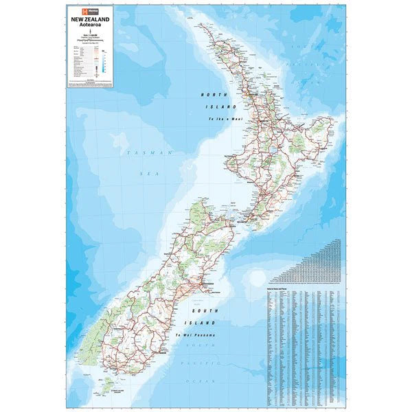 New Zealand Map