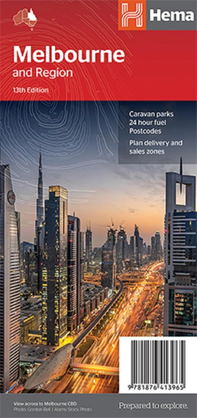 Melbourne & Region Map
