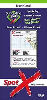 Spot X Northland Surfcasting Map
