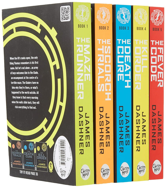 The Maze Runner Series - 5 Book Collection