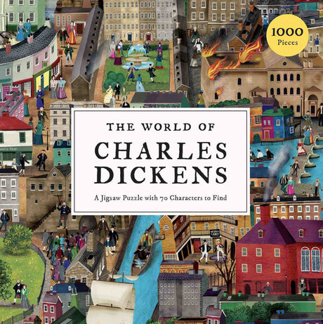 The World of Charles Dickens - 1000 Piece Jigsaw Puzzle
