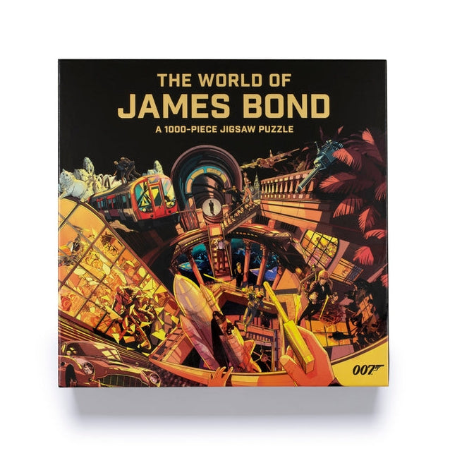The World of James Bond - 1000 Piece Jigsaw Puzzle