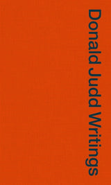 Donald Judd Writings