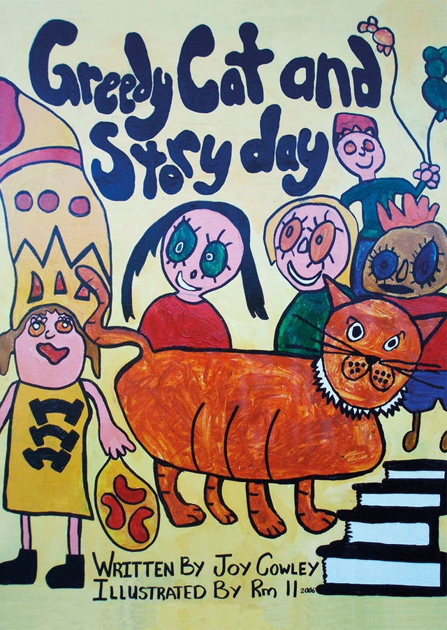 Greedy Cat and Story Day
