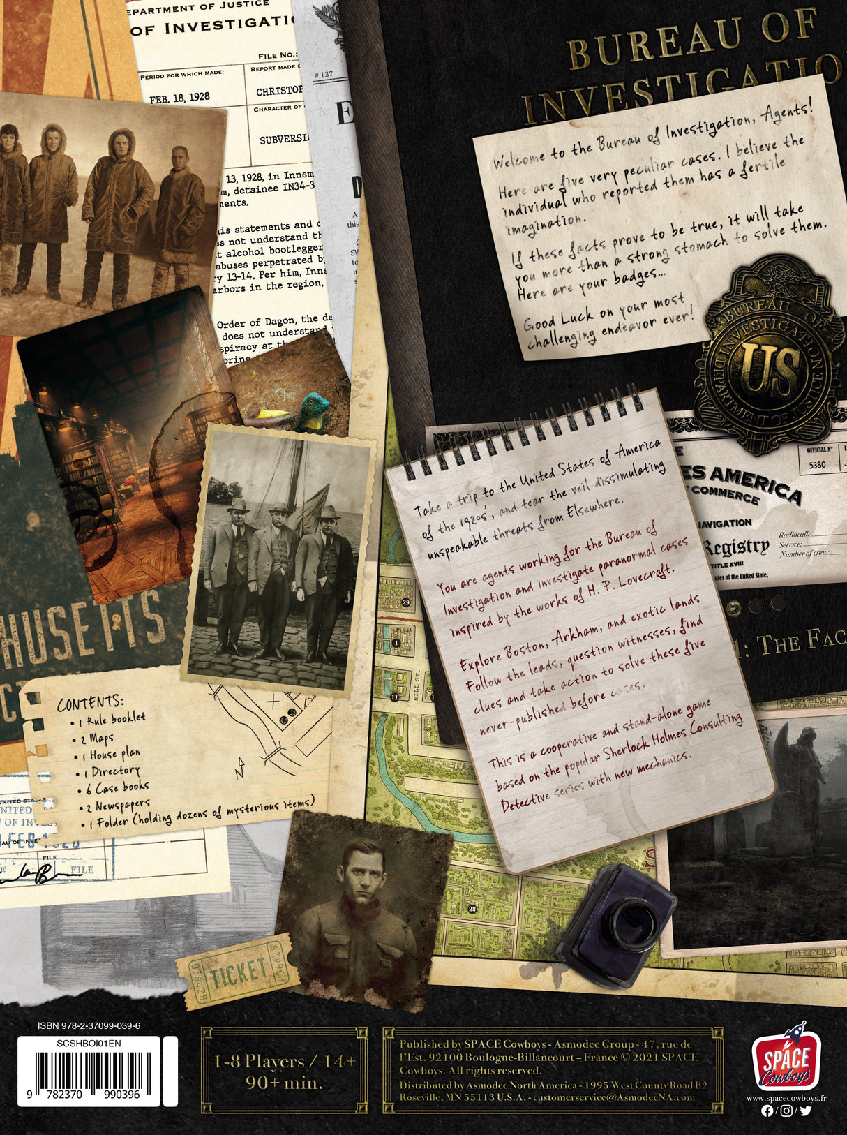 Sherlock Holmes Bureau of Investigation: Investigations in Arkham & Elsewhere