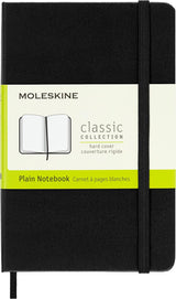 Moleskine Pocket Plain Hardcover Notebook Black