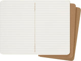 Moleskine Ruled Cahier - Kraft Cover (3 Set)
