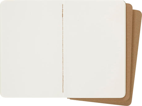 Moleskine Plain Cahier - Kraft Cover (3 Set)