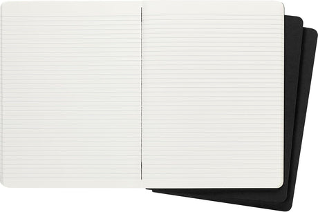 Moleskine Ruled Cahier Xl - Black Cover (3 Set)