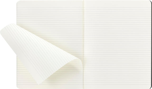 Moleskine Ruled Cahier Xl - Black Cover (3 Set)