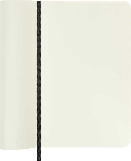 Moleskine Soft Cover Pocket Plain Notebook Black