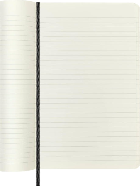 Moleskine Soft Large Ruled Notebook Black